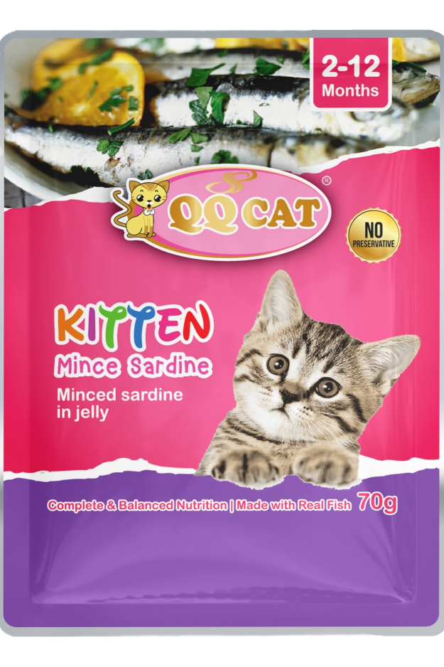 Kitten Mince & Sardine 70g