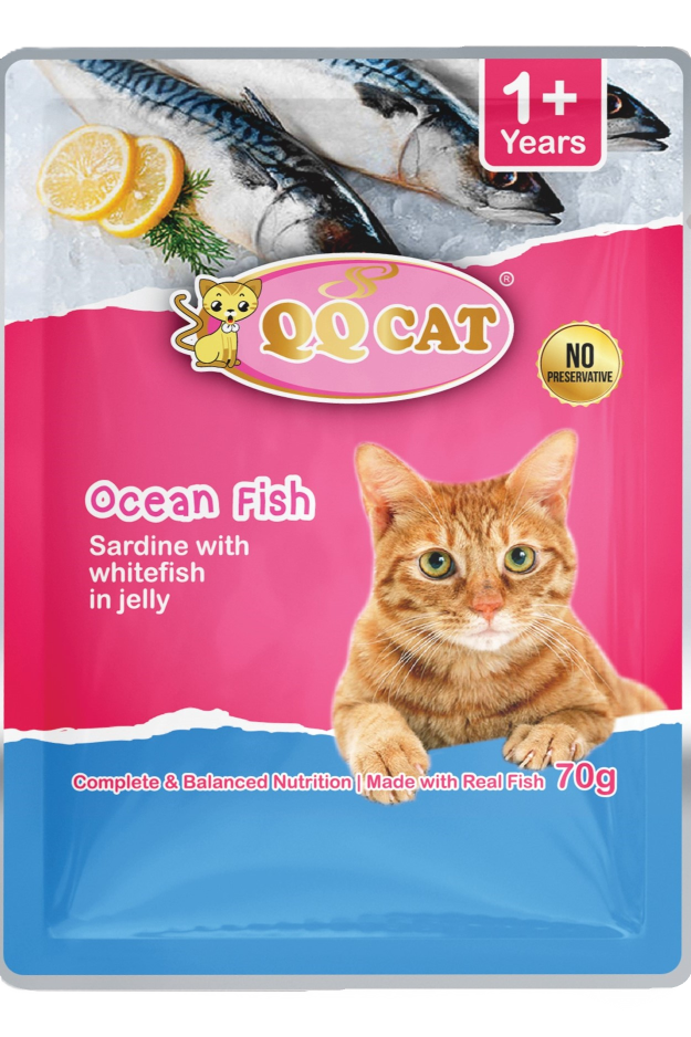 Ocean Fish & Sardine 70g